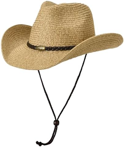 Generic Straw Beach Sun Hat Summer Cowboy Straw Hats  display picture 2