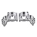Mxfans 2 PCS Aluminum Alloy SCX0013 Silver Atomik Center Gear Box Mount for AXIAL SCX10 Electric 4WD RC 1:10 Model car