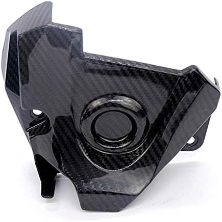 QAZWSX Motorcycle Carbon Fiber Engine Sprocket Chain Clutch Case Cover For Yamaha MT09 FZ09 2014-2016