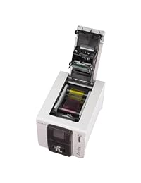 Evolis Zenius single side Impresora de tarjetas ID   Color Gris y café   zn1u0000ts