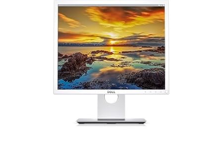 DELL P1917S 48,3 cm (19 Zoll) Monitor (VGA, HDMI, DisplayPort, LED, 6 ms Reaktionszeit) weiß
