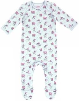 Amazon Co Jp キャスキッドソン カウボーイ スリープスーツ ロンパース Cathkidston Baby Sleepsuit Tiny Cowboy 0 3ヵ月 服 ファッション小物