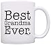 ThisWear Mother's Day Gift for Grandma Best Grandma Ever Mom Gift 11oz Ceramic Coffee Mug with Handle