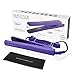 Herstyler Tourmaline 1 Inch Flat Iron - Dual Voltage Straightener - Flat Iron with Floating Plates - Adding Versatility to Style - (Purple)