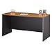 Bush Business Furniture Series C 60W x 24D Credenza Desk in Natural Cherry