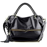 Excellent Black B904 PU Simple Design Shoulder Bag Women's Crossbody Handbags