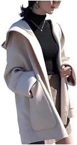 [フェイミー] 【在庫限りセール】ノーカラー デザイン コート アウター 冬 ポケット付き 2カラー M 〜 2XL レディース