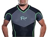 Kutting Weight Men's Neoprene Weight Loss Sauna Shirt Short Sleeve