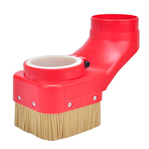 Daedalus NL330 CNC Dust Shoe, Spindle Dust Shoe Cover Cleaner for CNC Router 85 mm Spindle Motor Milling Machine Engraving Tool, Red