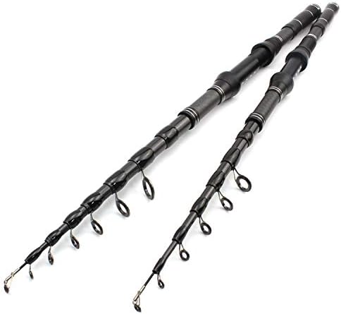 Tinyrain 1.8m2.1m2.4m2.7m3.0m Multifunction Spinning Rod carbon fishing fish pole telescopic Travel fishing rod ultrashort Fishing Tackle