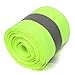Silver Reflective Tape Strip Sew Synth Fabric 3 Meters - Green