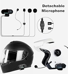 FreedConn Motorcycle Bluetooth Headset TCOM-SC