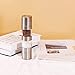 Belugahots 2 in 1 Salt and Pepper Grinder Set, Manual Stainless Steel Salt Shakers and Pepper Mill Set with Adjustable Ceramic Rotor with brush,Stylish Design…