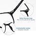 Livho Blue Light Blocking Computer Glasses Filter Blue Ray for Women Men Square TR90 Frame Anti Eyestrain (Matte Black)