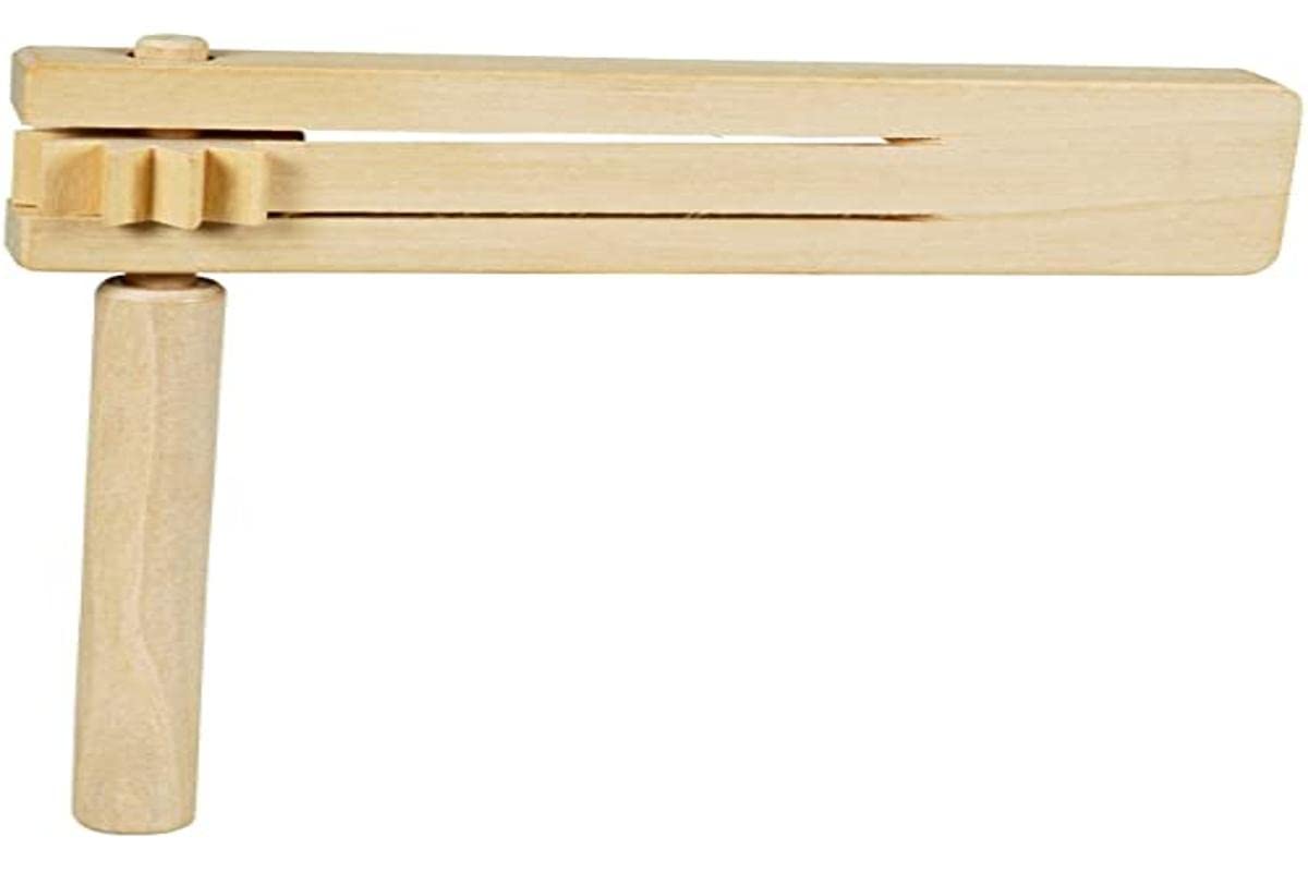 Goki 61893 Houten Ratel, Black, Onesize, Wood