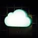Fanme Baby Night Light with Light Sensor Plug in Intelligent Soft LED Wall Nursery Lamp LED Cloud Nightlight for Kids for Children’s Bedroom Hallway (Cloud, Blue White)