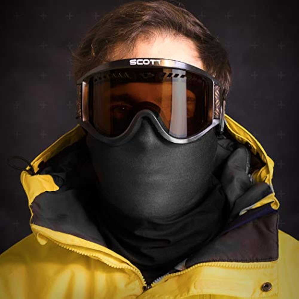 Black Face Masks Outdoor By IndieRidge Microfiber Polyester