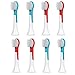 E-Cron Replacement Toothbrush heads Compatible With Electric Toothbrush Philips Sonicare Kids Small,8 pcs (2x4)