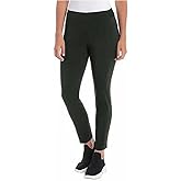 Briggs Womens Pull-On Side Pocket Pant (Olive, Large)