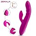 ZEMALIA Delia Vibrators G-Spot Stimulate Massagers Sex Toys for Couple's and Beginner's Vibe- Masturbator Sexual Wellness Discreet Packaging(Red)