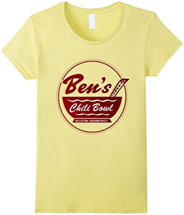 Womens Ben's Chili Bowl - Fashion TShirt Medium Lemon