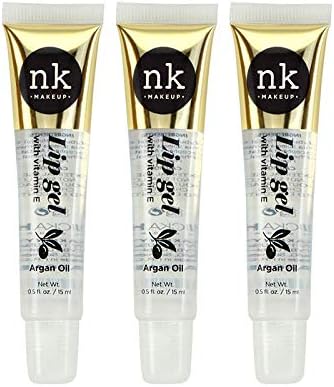 Nicka K New York Argan Oil Lip Gel 3 Pack Translucent Red Hydrating Mirror