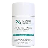 Organic Retinol Moisturizer Face Cream - by NaQuel Naturals | Advanced Anti Aging Formula For Dry Skin | 1.7 oz