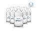 Philips Avent Anti-Colic Baby Bottles Clear, 4oz, 5 Piece