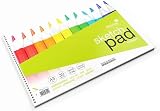 Silvine A3+ Wirebound Sketch Pad 60 Pages 170gsm Smooth Cartridge Paper