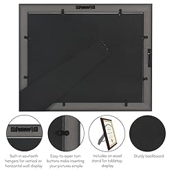 Americanflat Ornate 8.5x11 Diploma Frame in