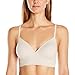 Yummie Women's Dawn Seamless Wire Free T-Shirt Bra, Mushroom, Medium