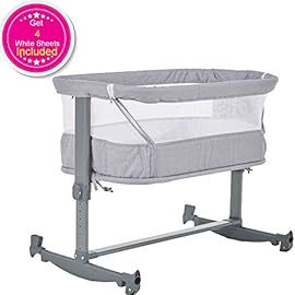 purflo keep me close breathable bedside crib