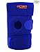 BOER Knee Brace, Knee Support Open-Patella Stabilizer with Durable Adjustable Strapping Kneecap Support for Pain Relief & Exercise Sports - Wear Anywhere (Blue-Black)