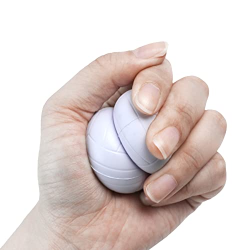 30 Pack 1.5" Foam Sports Balls, Mini Foam Basketballs, Mini Foam