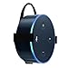 Fintie Wall Mount Stand Holder for Amazon Echo Dot (Fits All-New Echo Dot 2nd Generation) - Solid Metal with Hanger Loop, Black
