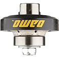 DAMO 3/16 inch Demi Bullnose & Half Bullnose Diamond Hand Profile Wheel, Hand Profiler, Medium Grit Router Bit, 5/8-11 Thread, for Granite, Concrete, Marble, and Countertop Edge