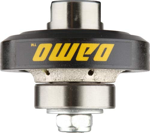 DAMO 3/16 inch Demi Bullnose Half Bullnose Roundover Medium Diamond Hand Profiler Router Bit Profile Wheel with 5/8-11 Thread for Granite Concrete Marble Countertop Edge