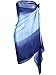 HESTYA Women Shawls and Wraps Silk Scarf for Women Swimwear Wrap Sarong (Blue)
