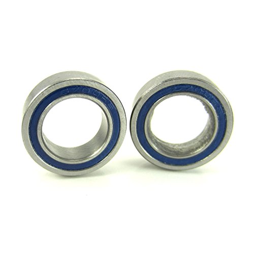 10x16x5mm Precision Ball Bearings ABEC 3 Rubber Sealed BU (2)