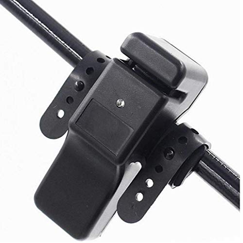 Yoyakie Angeln Bissanzeiger Anzeige Alarmglocke Led-licht Angeln Ton Alarm Bissausrüstung Angelzubehör Schwarz – Bild 5