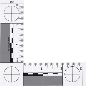 L-shaped photmacrographic scale: Amazon.com: Industrial & Scientific