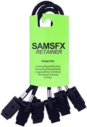 SAMSFX Fishing Hat Clip Cap Retainer Eyewear Retainer with Metal Windy Clip Holder 3pcs in Pack