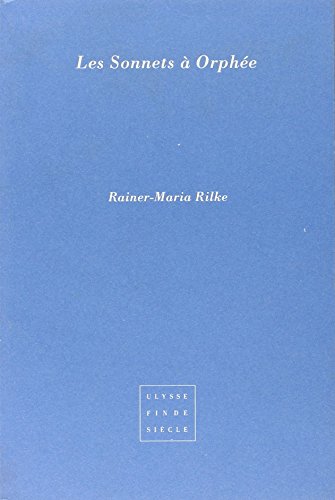 Les  sonnets à Orphée