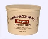 Smoking Chips - (Mesquite) Kiln Dried, Natural Extra Fine Wood Smoker Shavings - 5 Quart Barbecue Chips