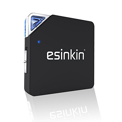 esinkin Bluetooth Receiver/Transmitter, Wireless 2-in-1 Audio Adapter for TV/Home Sound System