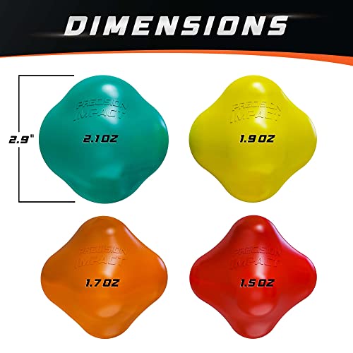 Precision Impact UltraBounce Reaction Balls (4 Difficulty Levels