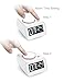 Homtime Loud Alarm Clock for Bedroom with Dual USB Charger Ports for Beside Digital Clock Dimmable Snooze White(with AC Adapter)
