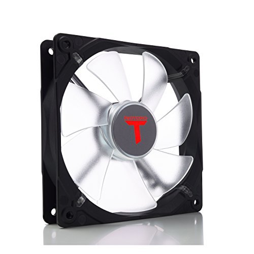 RIOTORO 120mm High Airflow 1500 RPM Performance Edition Red Case Fan [FR120]