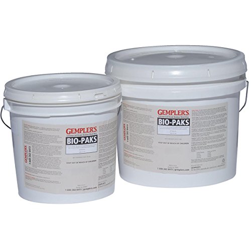 Gemplers Farm Digestant Natural Enzyme Bio-Paks for Waste Digestion – Water-Soluble Packets Ideal for Septic Systems, Pit Toilets and Sewer Mains – 1 Pail (50x 1/4lb packs)