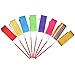 Aresmer 8 Pieces Dance Ribbon Streamers Rhythmic Gymnastics Ribbon for Kids Art Dances